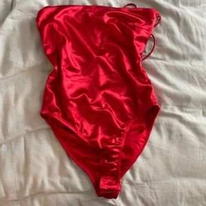NWOT Princess Polly Gracie Bodysuit Red